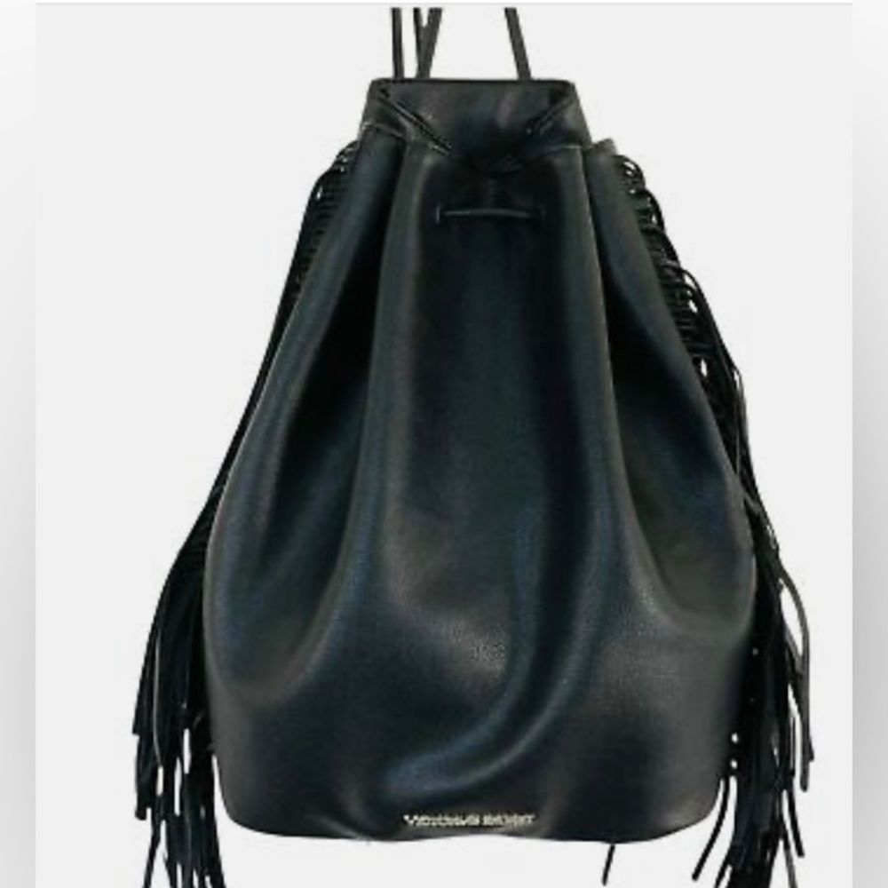 Victoria’s Secret Fringe Faux Leather Backpack